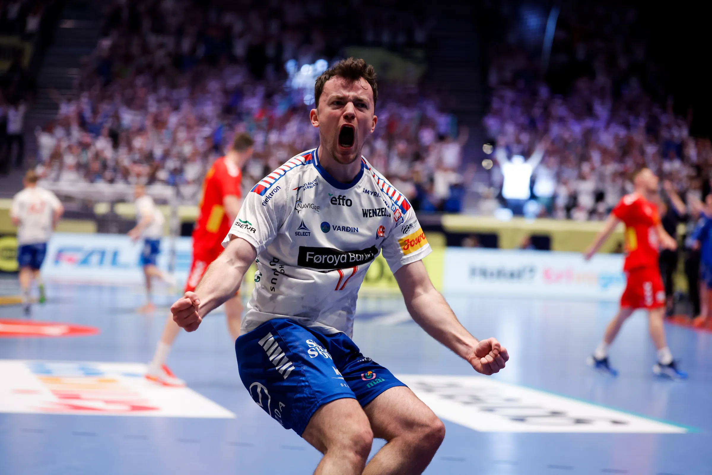 Handball Fight Faroe Islands take emphatic first handball EURO win