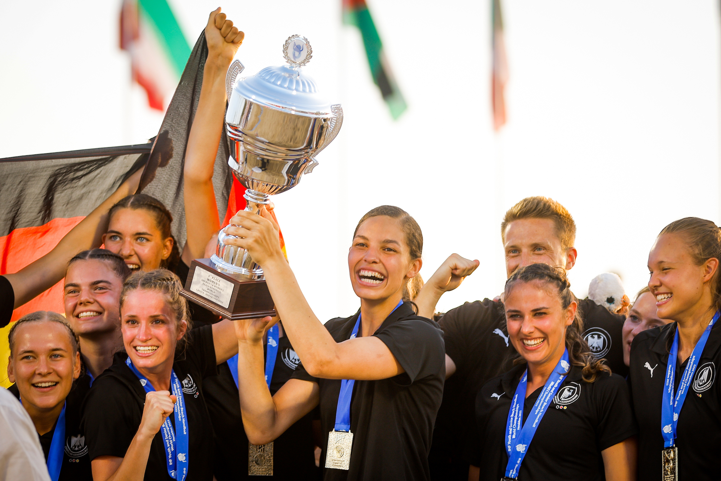 Croatia, Germany win beach handball world titles