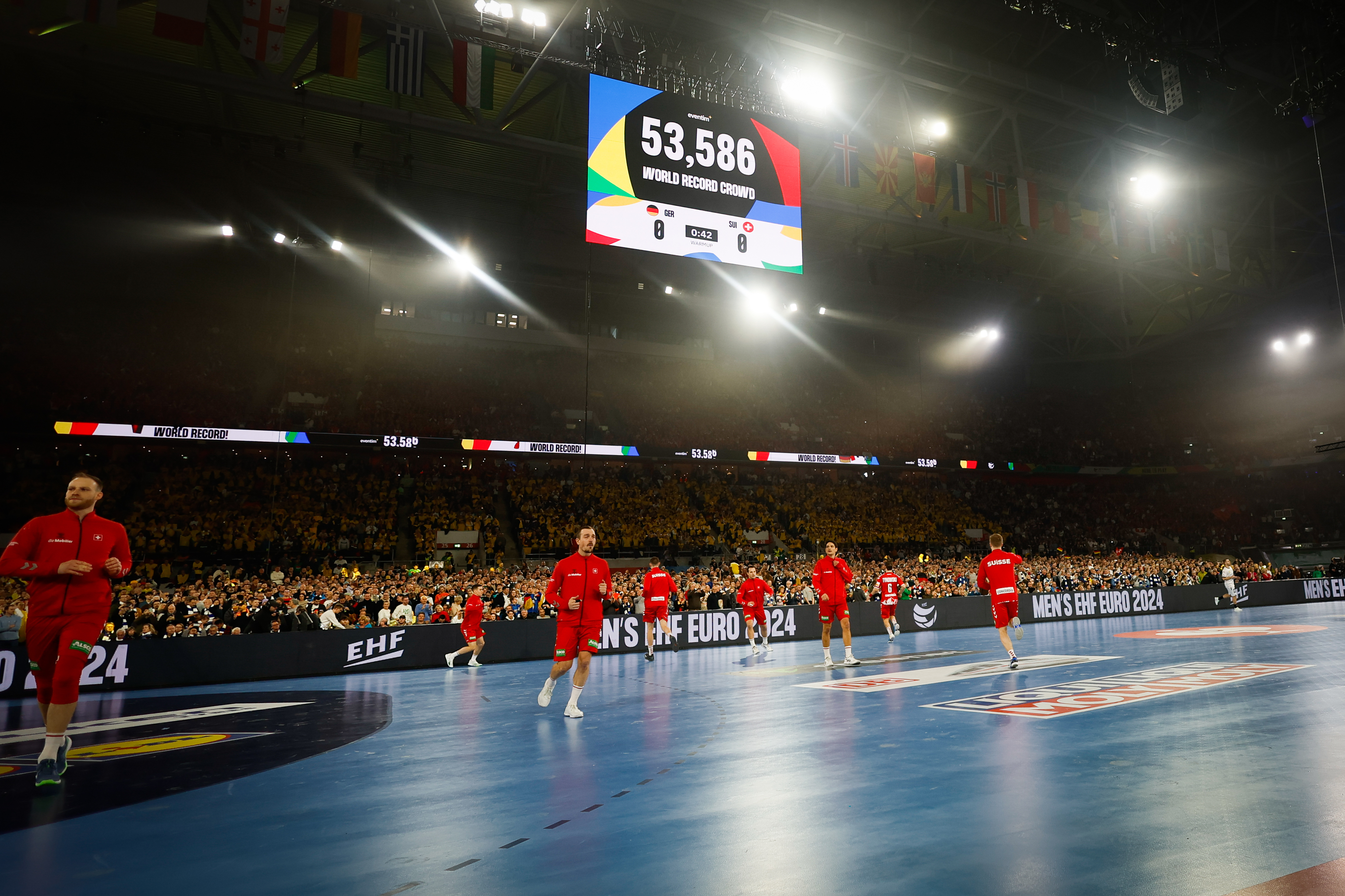 World-record crowd witnesses Men‘s EHF EURO 2024 opening
