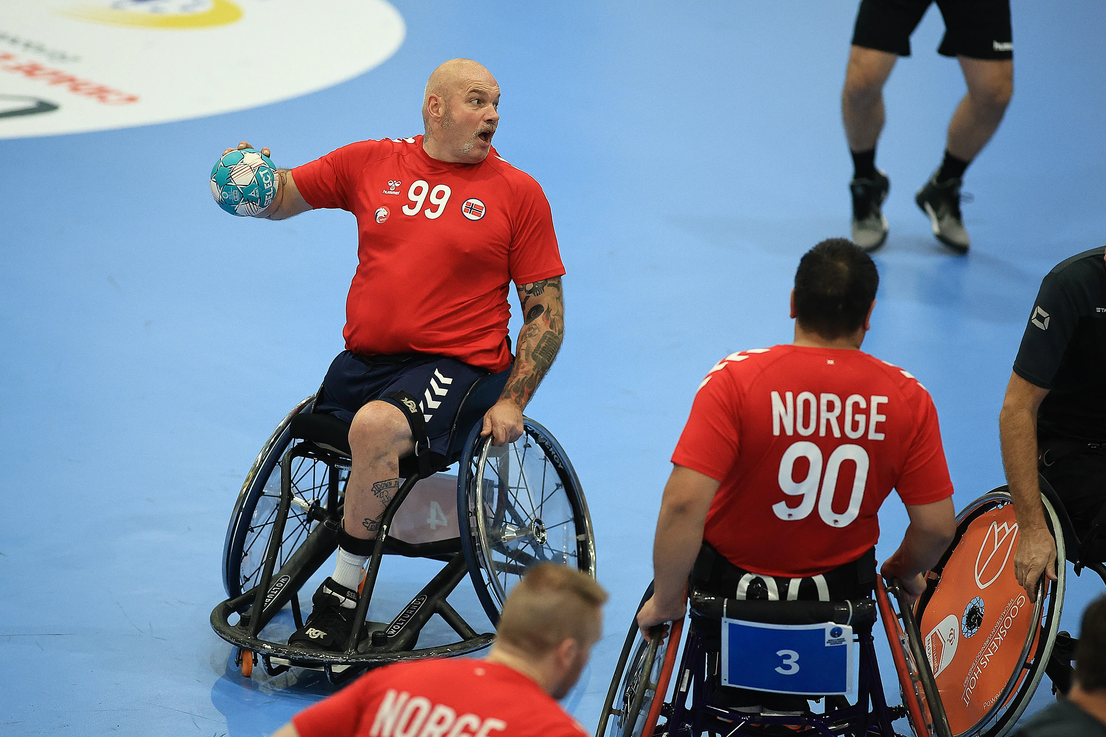Handball Mobility Nine nations eagerly await inaugural EHF Wheelchair Championship