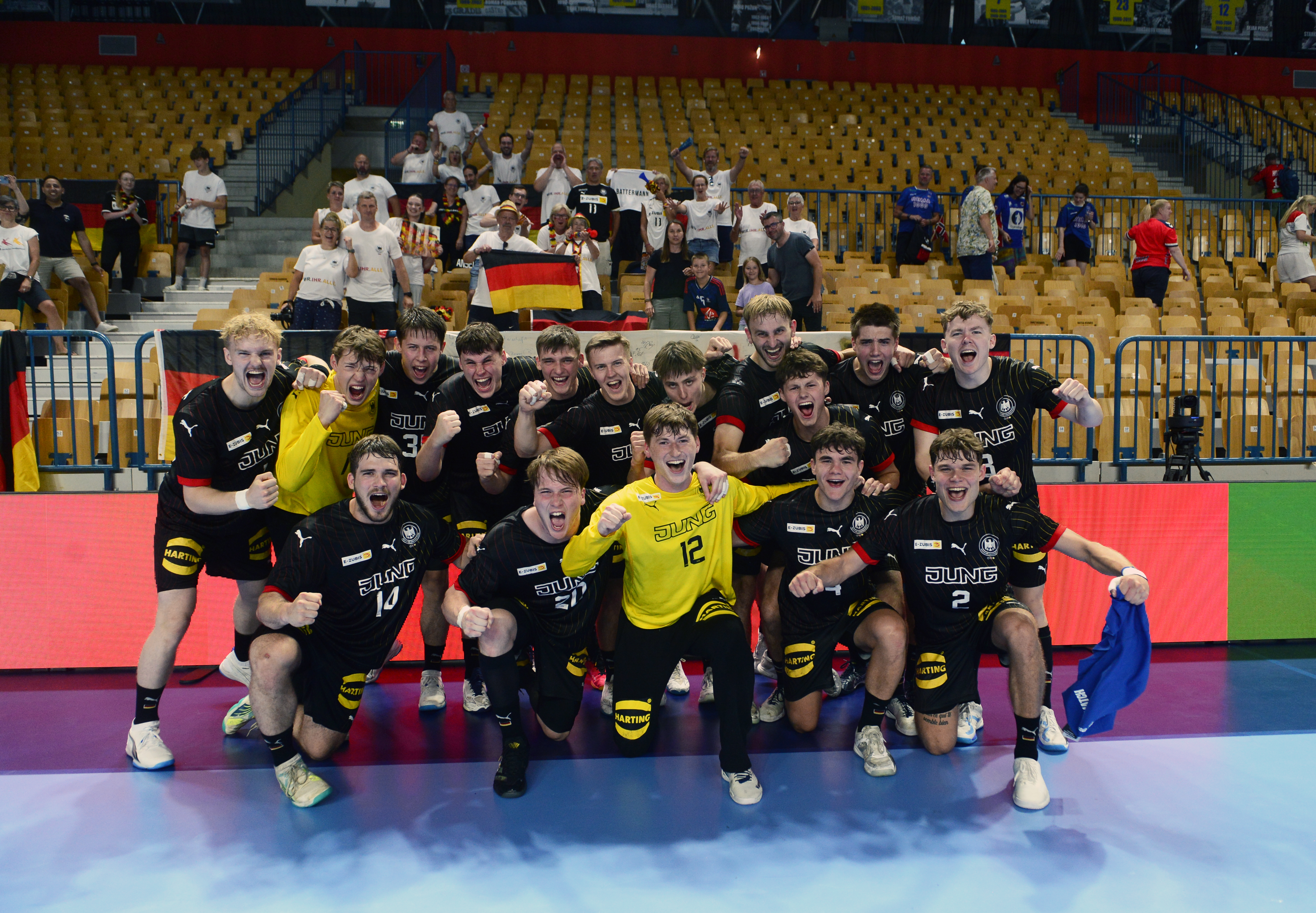 SUMMARY: Three teams suffer first defeats in thrilling day of Men's 20 EHF EURO 2024