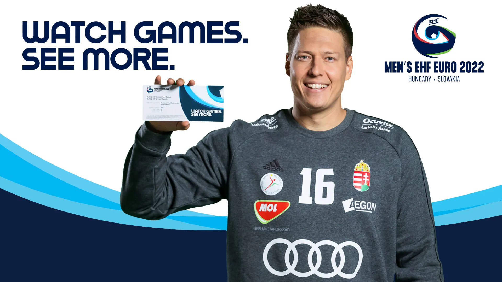 Day tickets to go on sale for Men’s EHF EURO 2022