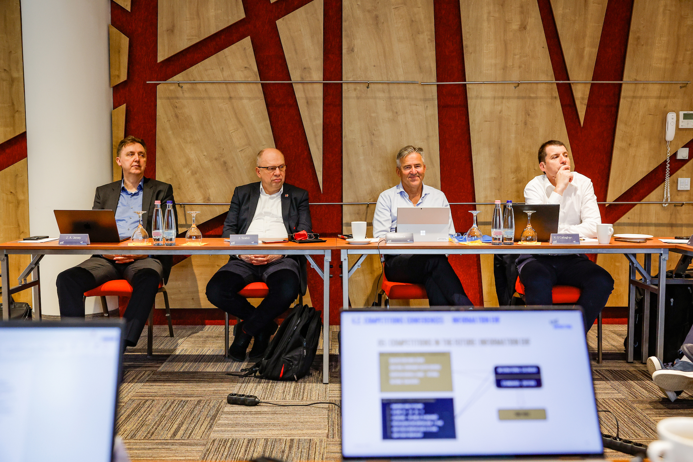 The EHFM boards: the Advisory Board, Women’s Club Board and Men’s Club Board