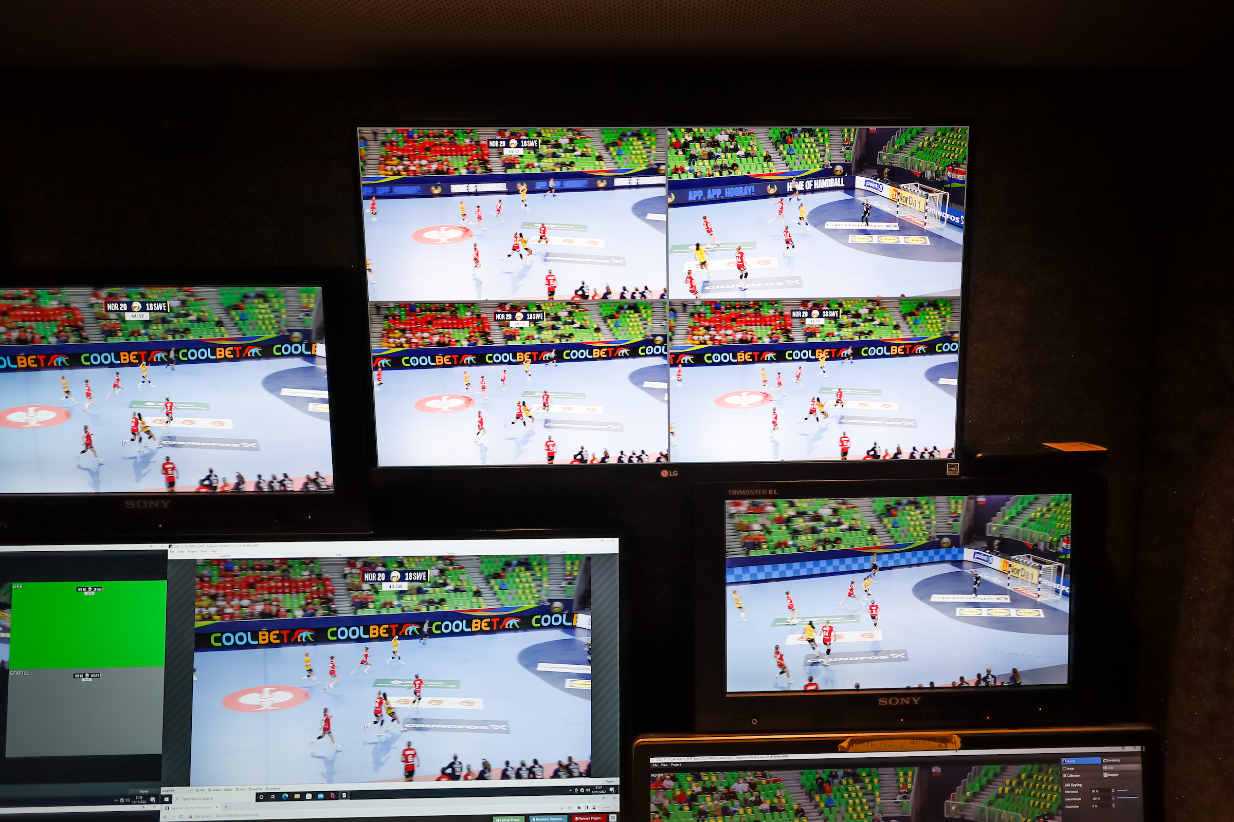 EHF, Infront, DAZN and Supponor team up for world-first virtual advertising at EHF events