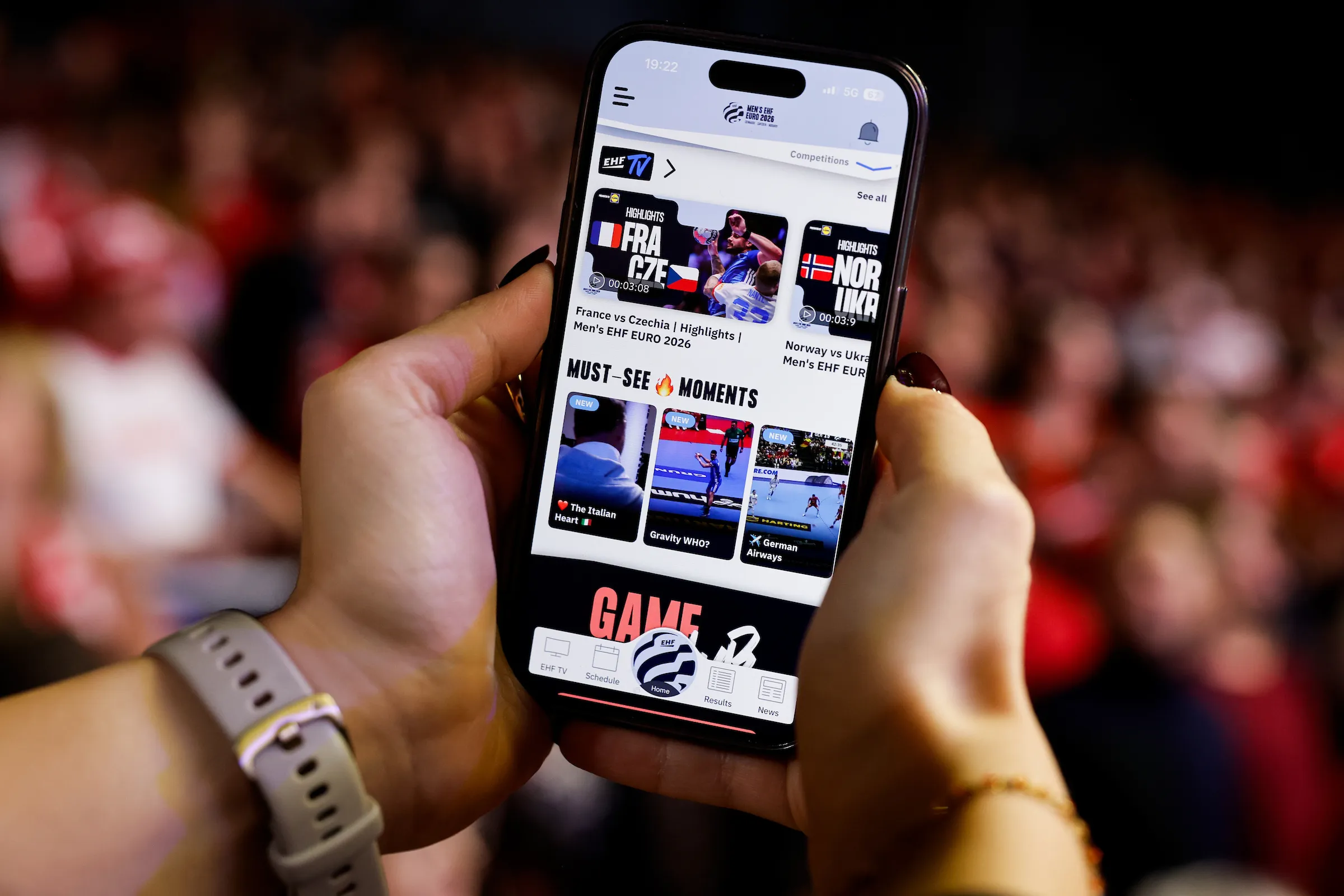 EHF and WSC Sports launch In-App Experiences to elevate fan engagement - EHF EURO