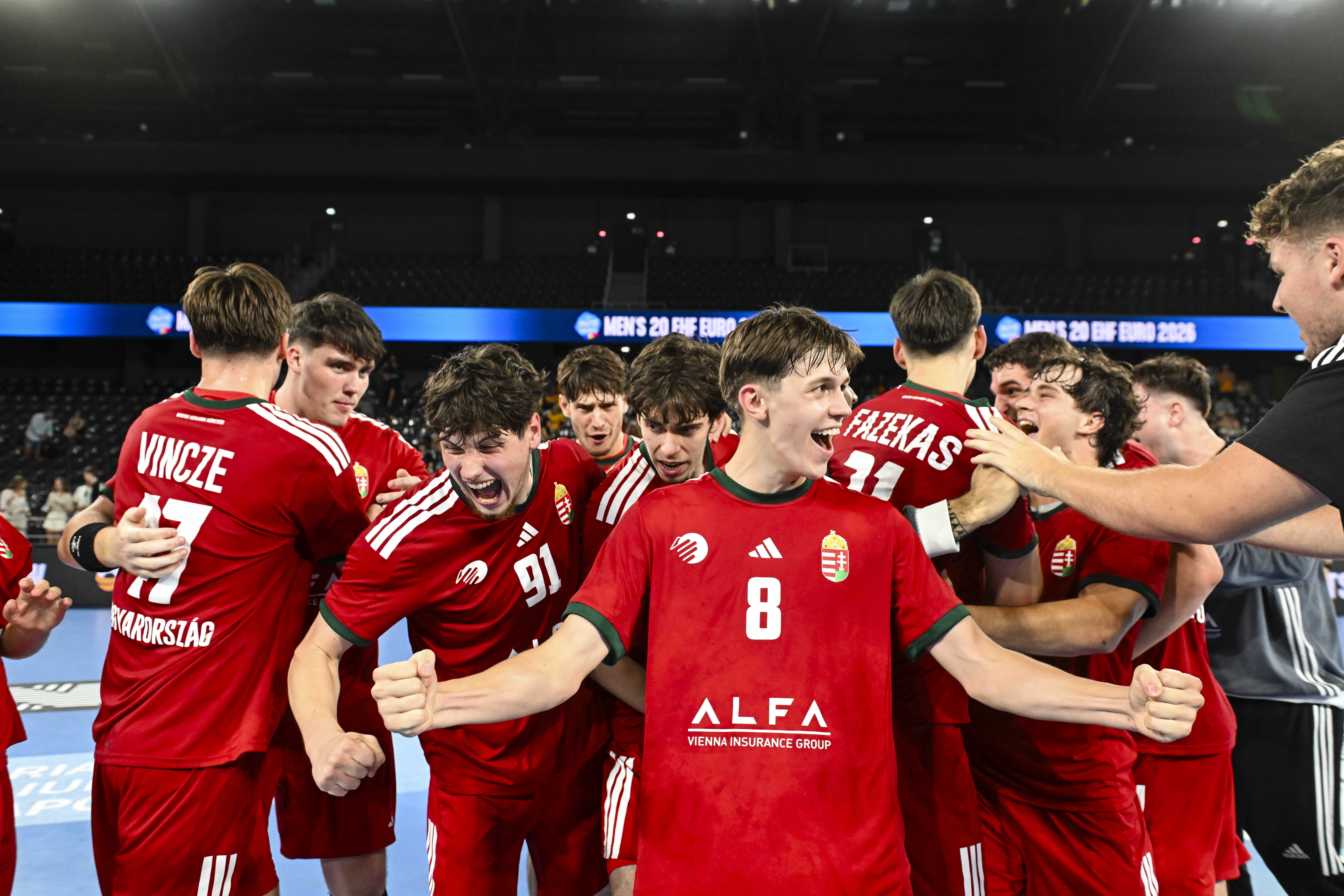 Hungary join Sweden in the final of the Men's 20 EHF EURO 2026