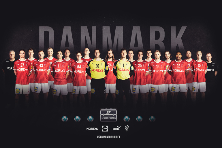 DHF Herre A Landsholdet Holdfoto 012023 2