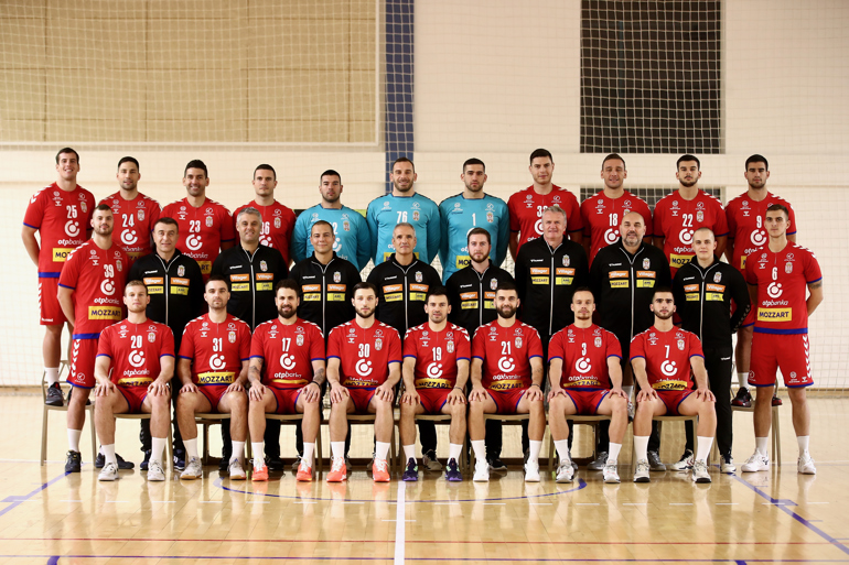 Serbia Group Photo 1123 EHF Week